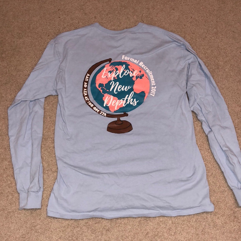 Panhellenic recruitment shirt (CNU)